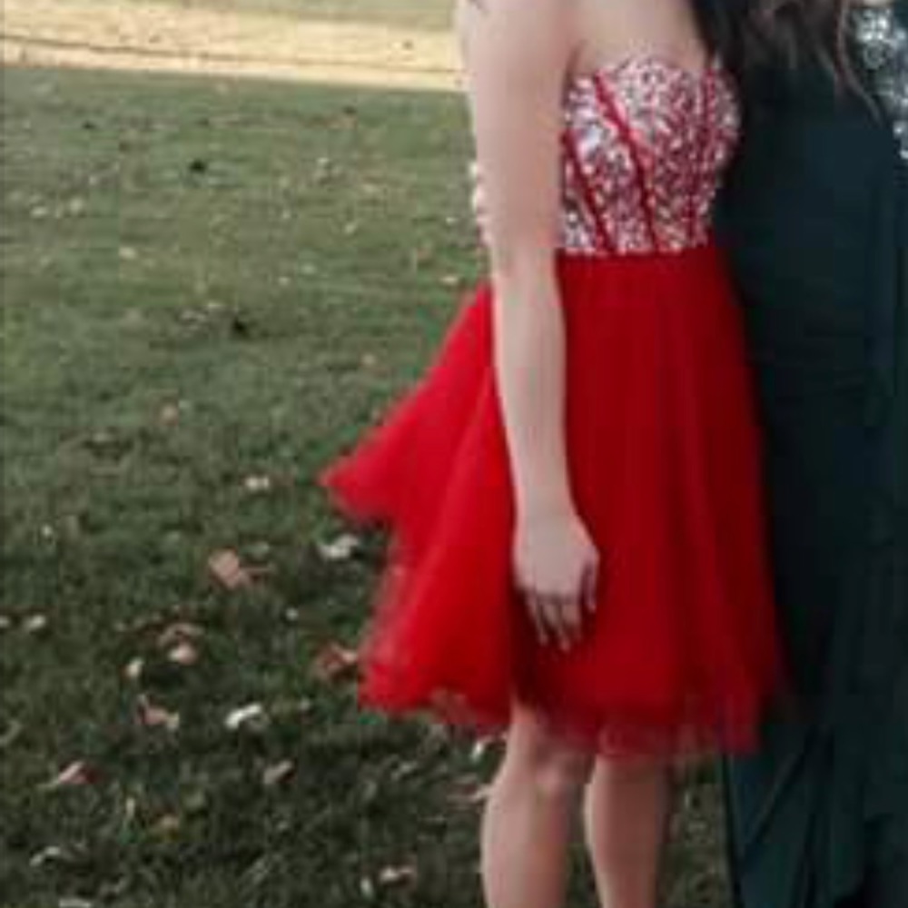Red Homecoming Dress